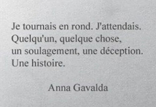 ANNE CAPELIER.        L’ATTENTE ., Valenciennes, Anne Capelier