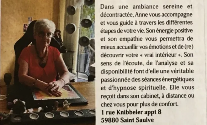 ANNE CAPELIER MAGAZINE ELLE, Valenciennes, Anne Capelier